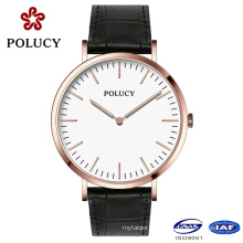 Polucy Custom cuero genuino Dw relojes